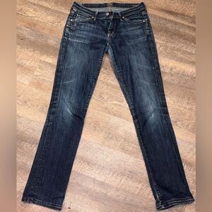 Citizens of Humanity Low Rise Straight Leg Jeans